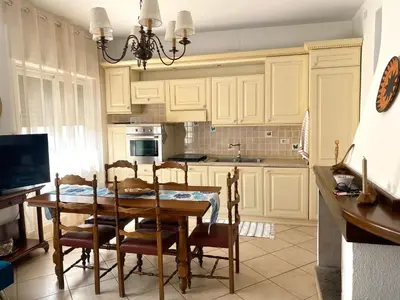 Cucina o angolo cottura di Apartment in Olbia by the sea
