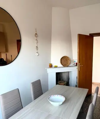 Area soggiorno di Apartment in Olbia by the waterfront