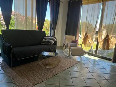Area soggiorno di Casa Felice