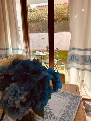 Area soggiorno di Casa Tholos Charme and Relax