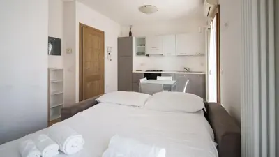 Letto o letti in una camera di Urban Pearl