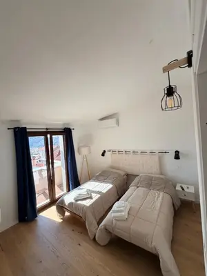 Letto o letti in una camera di B e Bo