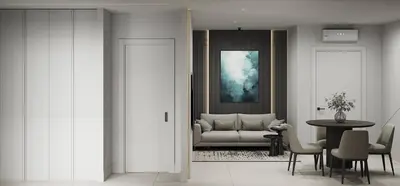 Area soggiorno di Azulis Terme Suite 1 - luxury renovated accommodation in Olbia Center with garden