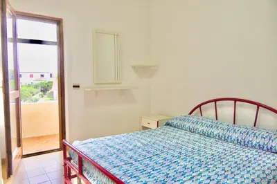 Letto o letti in una camera di ISS Travel - Domo Cytonia 2-bedrooms apartment with private fenced terrace