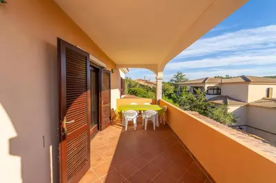 Balcone o terrazza di ISS Travel, L'Uddastru 2, Panoramic Apartments - with private outdoor terrace