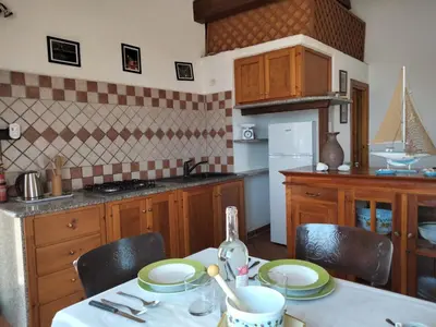 Cucina o angolo cottura di FSG-PINT01SP house by the sea