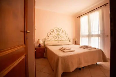 Letto o letti in una camera di Casa Marzane