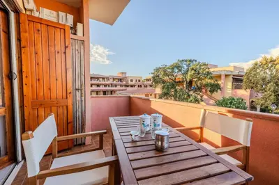 Balcone o terrazza di Appartamento con 2 camere da letto Baia Turchese