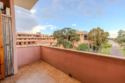 Balcone o terrazza di Appartamento con 2 camere da letto Baia Turchese