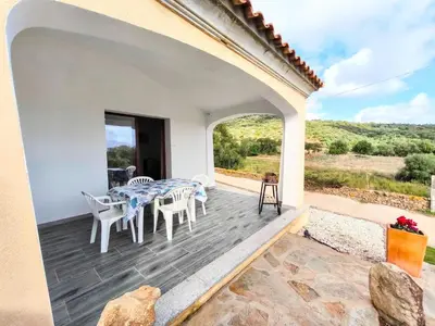 Balcone o terrazza di Cosy apartment by sea near Budoni