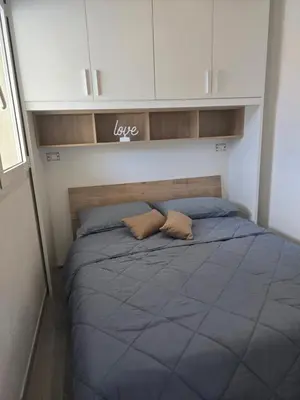 Letto o letti in una camera di Casa vacanze mare blu