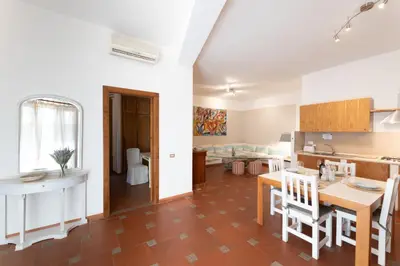 Cucina o angolo cottura di Villa Antonina