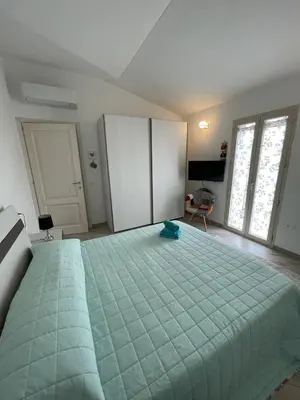 Letto o letti in una camera di Appartamento San Lorenzo