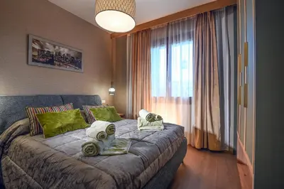 Letto o letti in una camera di M&S House