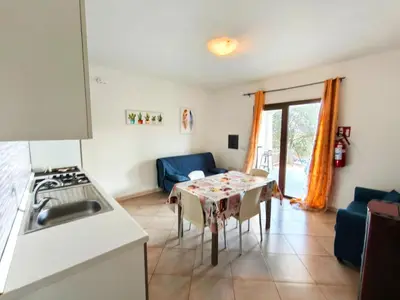Cucina o angolo cottura di Seaside apartment near Budoni