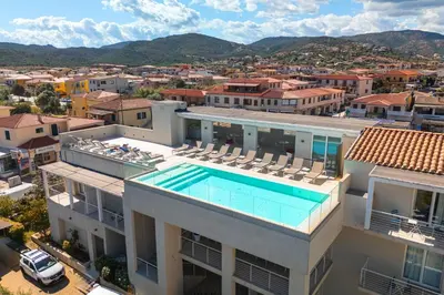 Planimetria di ISA - Hotel with panoramic swimming pool in Porto San Paolo just 850 mt from the sea
