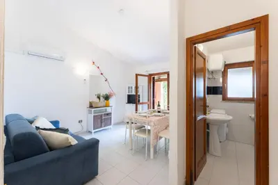 Area soggiorno di Residenze Gallura 6 people Apartment