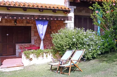 Giardino di Residence in San Teodoro just 850 mt from the beach