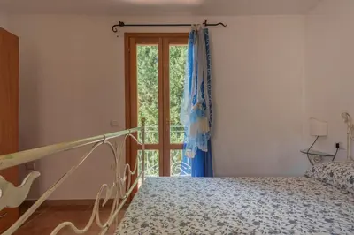 Letto o letti in una camera di Cozy flat surrounded by nature