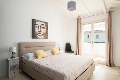 Letto o letti in una camera di Villa Ca' La Luna by Klodge