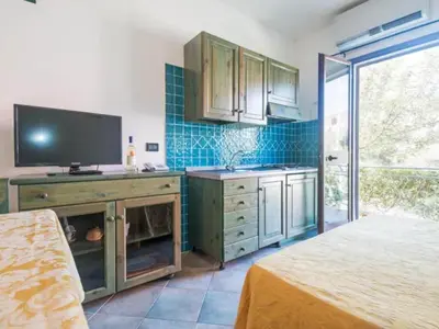 Cucina o angolo cottura di Studio in Meernähe auf Sardinien