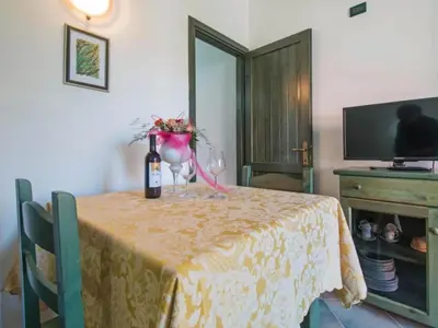 TV o dispositivi per l'intrattenimento presso Studio in Meernähe auf Sardinien