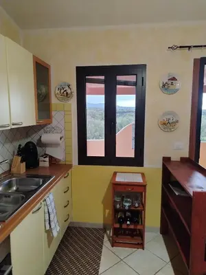 Cucina o angolo cottura di La Brezza Marina