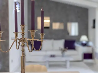 Area soggiorno di Apartment Nanni by Interhome