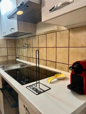 Cucina o angolo cottura di Apt Fronte Mare The View House