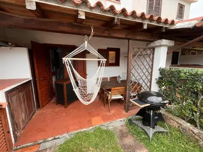 Patio o area all'aperto di Ferienhaus Sole-Mare