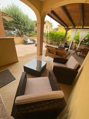Area soggiorno di Casa Melia