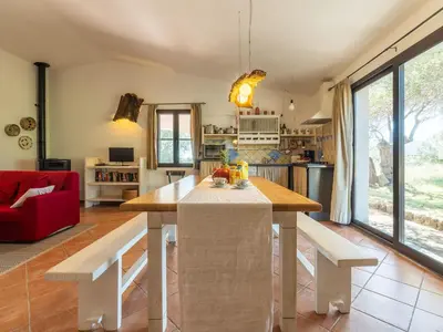Cucina o angolo cottura di Apartment Villa Sae Grecu in Orosei by Interhome