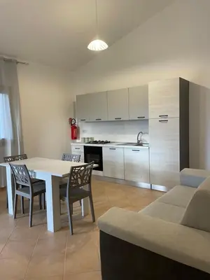 Cucina o angolo cottura di Case Vacanze Cielo e Celeste