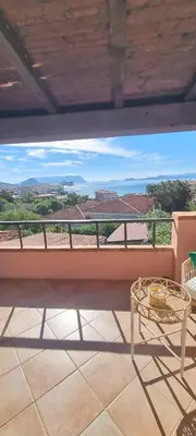 Balcone o terrazza di Casa vacanze vista Tavolara - Golfo Aranci