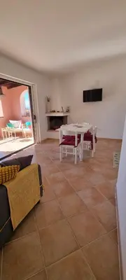 TV o dispositivi per l'intrattenimento presso Casa vacanze vista Tavolara - Golfo Aranci