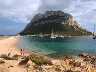 Paesaggio naturale nelle vicinanze della villa