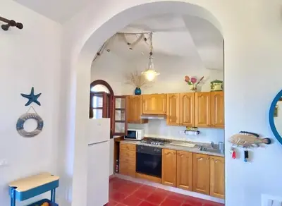 Cucina o angolo cottura di ISS Travel, panoramic apartment Citai 14, wonderful sea view