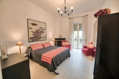 Letto o letti in una camera di Lemon Home