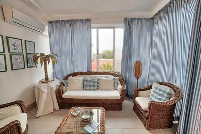 Area soggiorno di Lemon Home