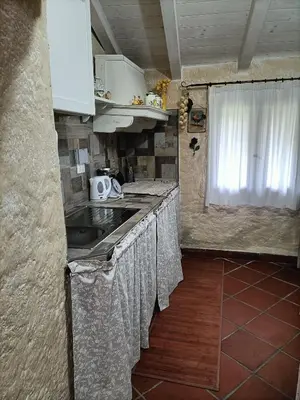 Cucina o angolo cottura di Funtana e Caddos apartment