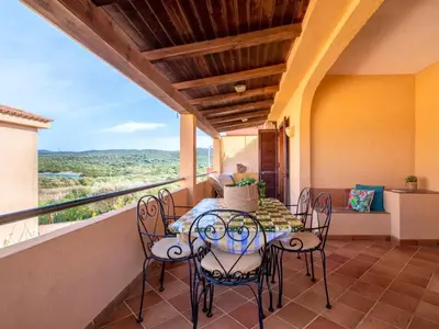 Balcone o terrazza di Apartment two bedrooms in Marinella just 150 mt from the sea