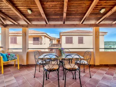 Balcone o terrazza di Apartment two bedrooms in Marinella just 150 mt from the sea