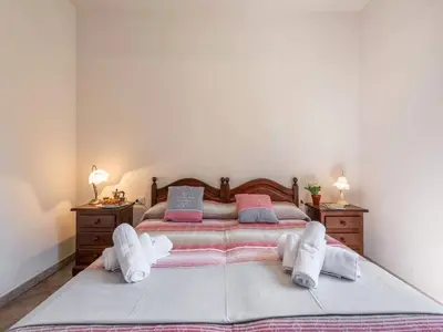 Letto o letti in una camera di Cozy home near the sea