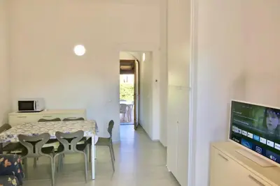 TV o dispositivi per l'intrattenimento presso ISS Travel, Casa Lucky in San Teodoro just 500 mt from La Cinta beach