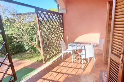 Balcone o terrazza di ISS Travel, Casa Lucky in San Teodoro just 500 mt from La Cinta beach