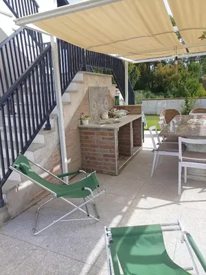 Balcone o terrazza di Graziosa mansarda
