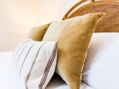 Letto o letti in una camera di Giglio 15