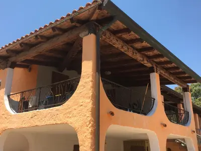 Balcone o terrazza di Comodissima Casa al Mare 200 mt dalla spiaggia