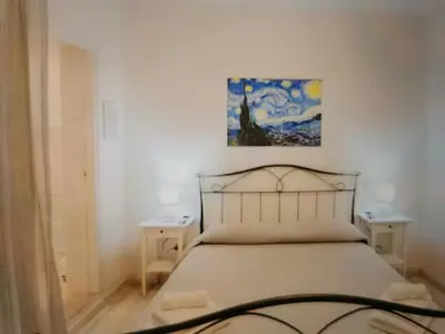 Letto o letti in una camera di Bellissimo e molto comodo