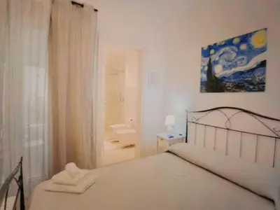 Letto o letti in una camera di Bellissimo e molto comodo